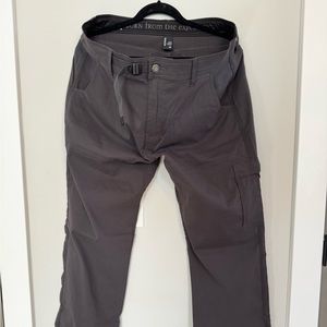 Men’s Prana Stretch Zion Pants- M38 Gray